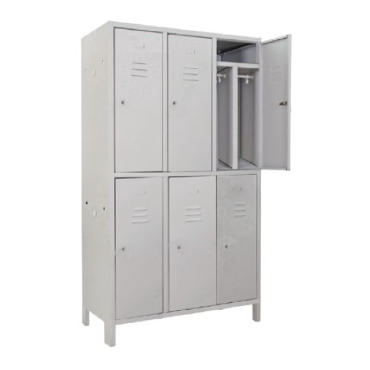 SPOGLIATOIO SPORCO PULITO 6 POSTI SLIM